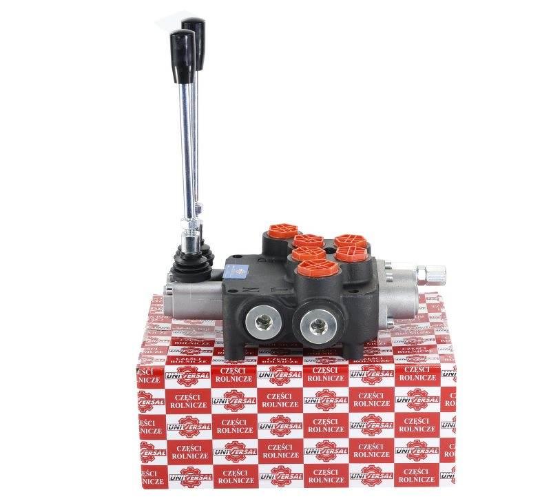 Rozdzielacz hydrauliczny 2-sekcyjny 80L 2P80A1GKZ1 Univversal