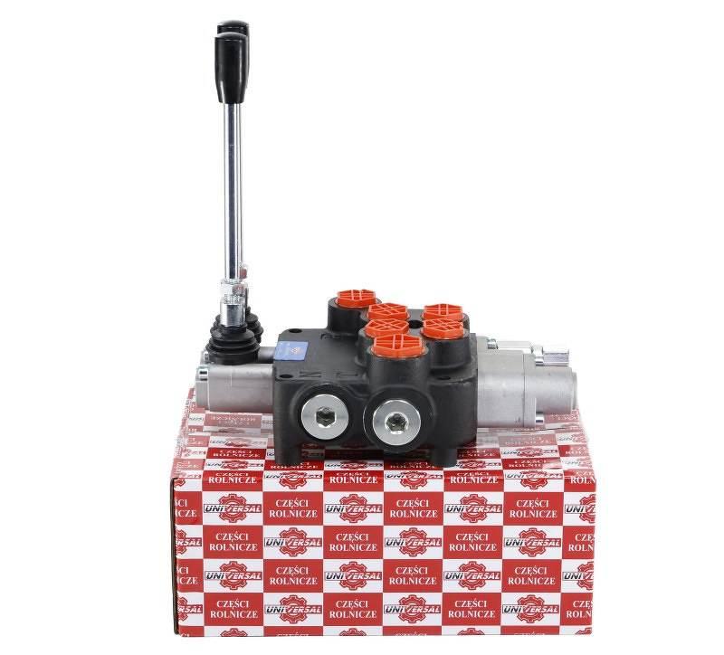 Rozdzielacz hydrauliczny 2-sekcyjny 80L 1 sekcja pływająca 2P80A1L12GKZ1