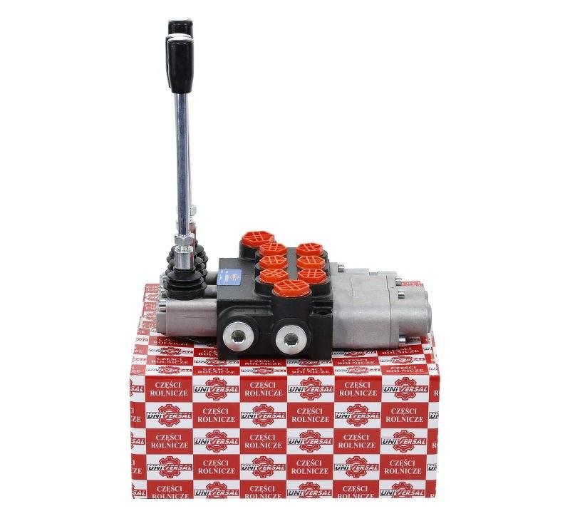 Rozdzielacz hydrauliczny 3-sekcyjny 40L 2 sekcje pływające