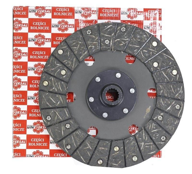 Tarcza sprzęgła 1-stopnia fi-270 mm 16 frezów okładzina pleciona pasuje