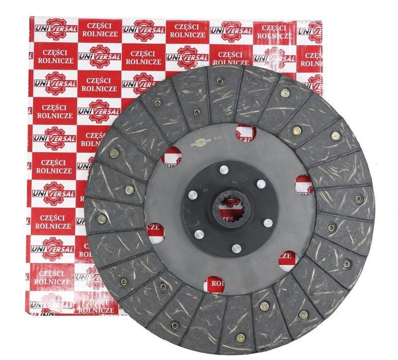Tarcza sprzęgła 1-stopnia fi-280 mm 16 frezów okładzina pleciona pasuje