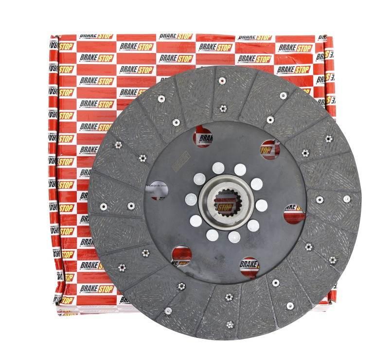 Tarcza sprzęgła 1-stopnia fi-280 mm 18 frezów okładzina pleciona pasuje