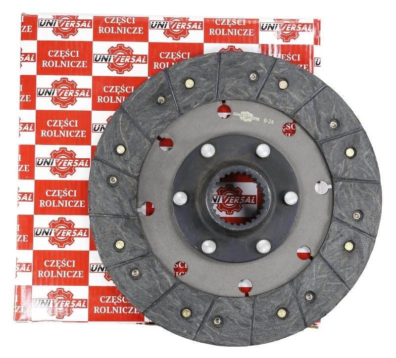 Tarcza sprzęgła 2-stopnia fi-225 mm 26 frezów okładzina pleciona pasuje