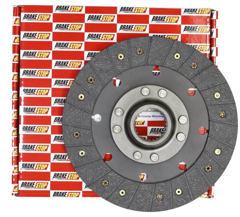 Tarcza sprzęgła 2-stopnia fi-225 mm 26 frezów okładzina pleciona pasuje