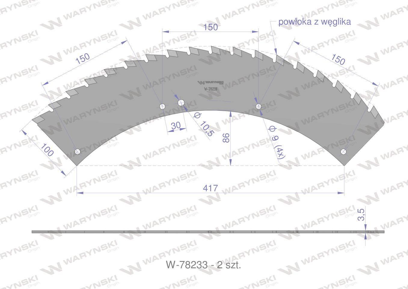 Zestaw PIŁ KEMPER 4500 445 Waryński | W-LCA79039 - zdjęcie 5