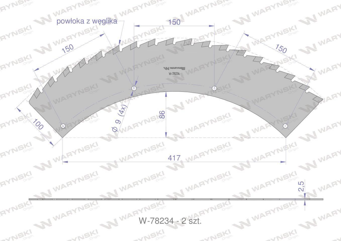 Zestaw PIŁ KEMPER 4500 445 Waryński | W-LCA79039 - zdjęcie 6