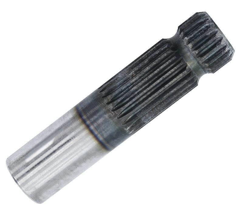 Wałek odbioru mocy WOM z frezem na jednym końcu długość 150 mm 1 3/8"