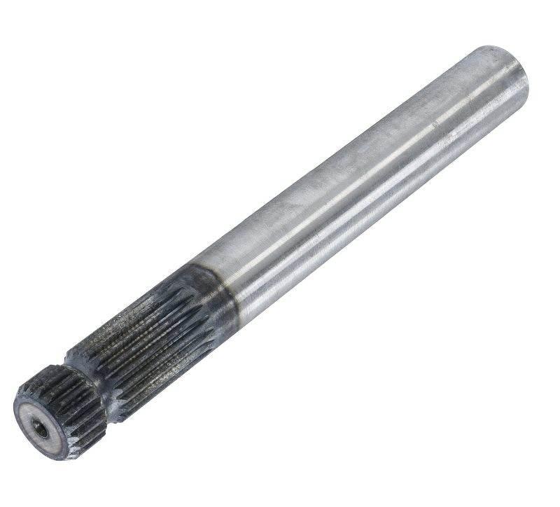 Wałek odbioru mocy WOM z frezem na jednym końcu długość 300 mm 1 3/8"