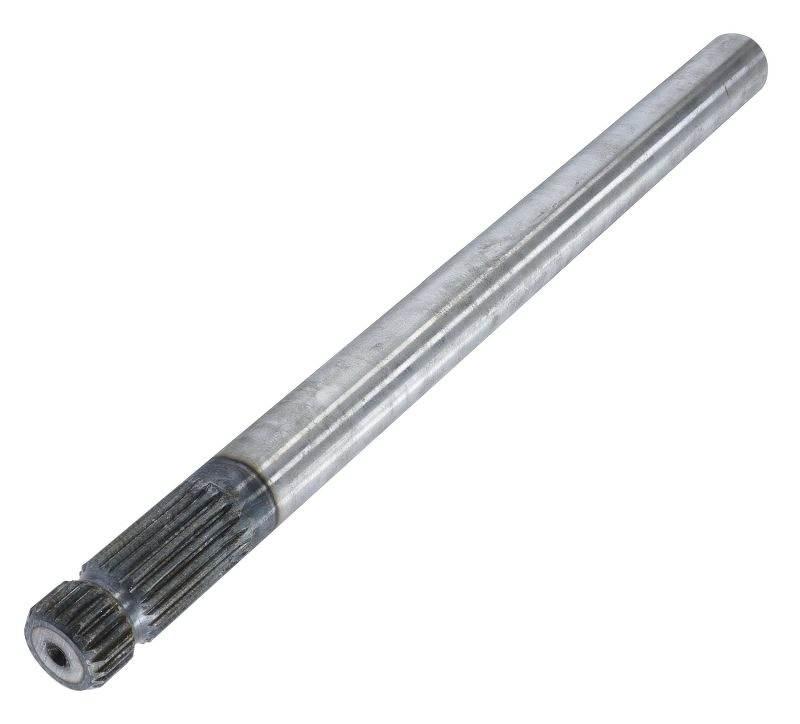 Wałek odbioru mocy WOM z frezem na jednym końcu długość 500 mm 1 3/8"