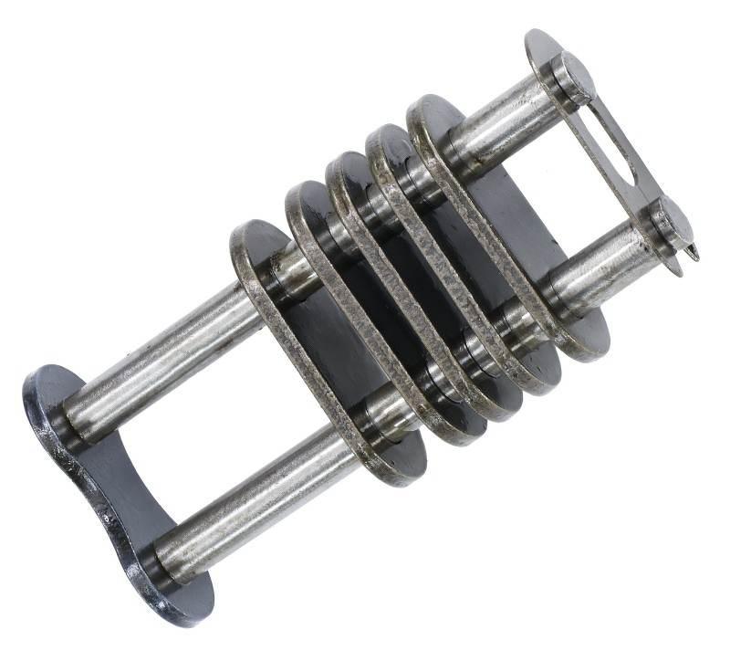 Zamek łańcucha trzyrzędowego 1-cal z zatrzaskiem 16B-3 HARC Chain 2szt