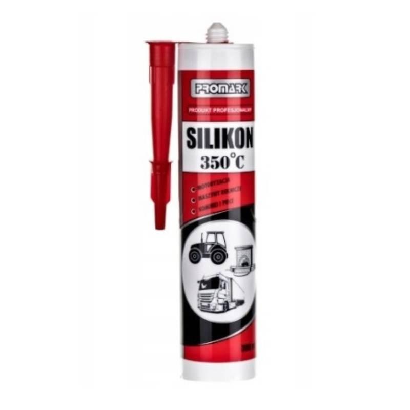 Silikon Wysokotemperaturowy Kartusz 310ml Od 60do 350c Czerwony
