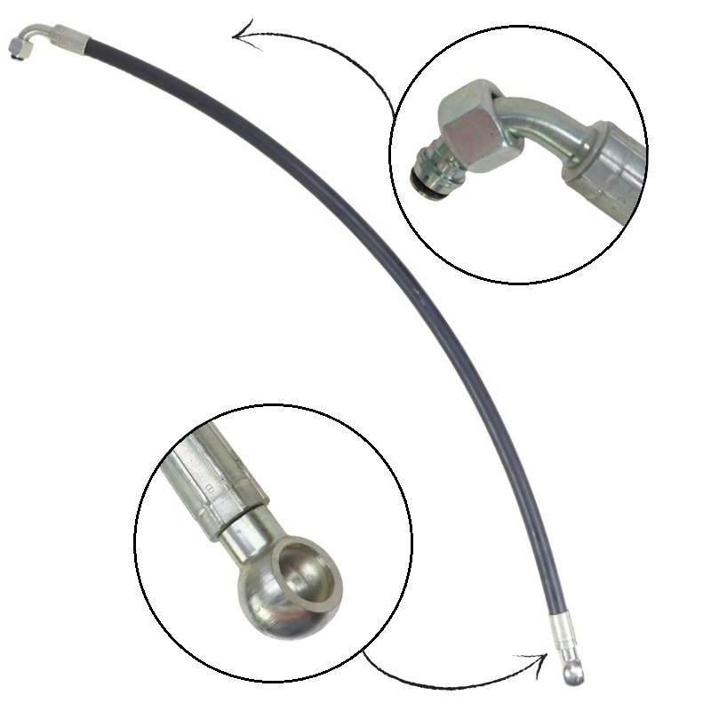 Przewód Hydrauliczny Dn10 330bar Kolano Dkol 90 Dn10 M18x1.5 12l Oczko - zdjęcie 2