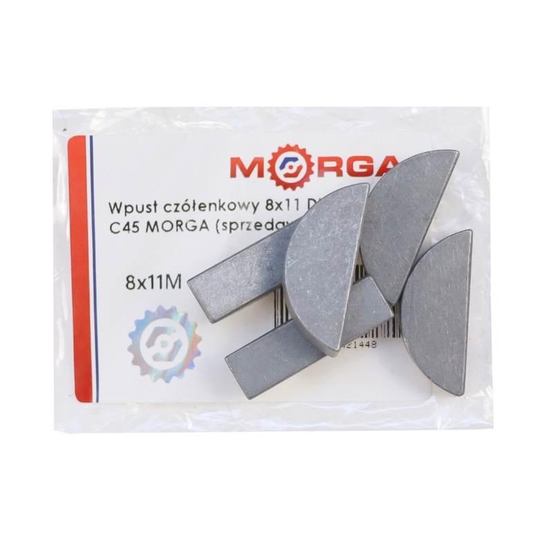 Wpust Czółenkowy 8x11 Din 6888 Stal C45 Morga 5szt - zdjęcie 4