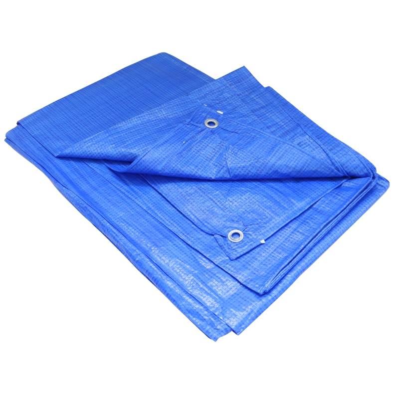 Plandeka Niebieska 4x6m Gramatura 50g/M2 Standard Motorra