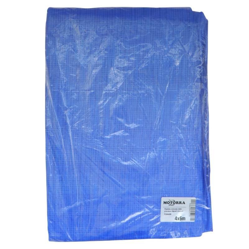 Plandeka Niebieska 4x6m Gramatura 50g/M2 Standard Motorra - zdjęcie 2