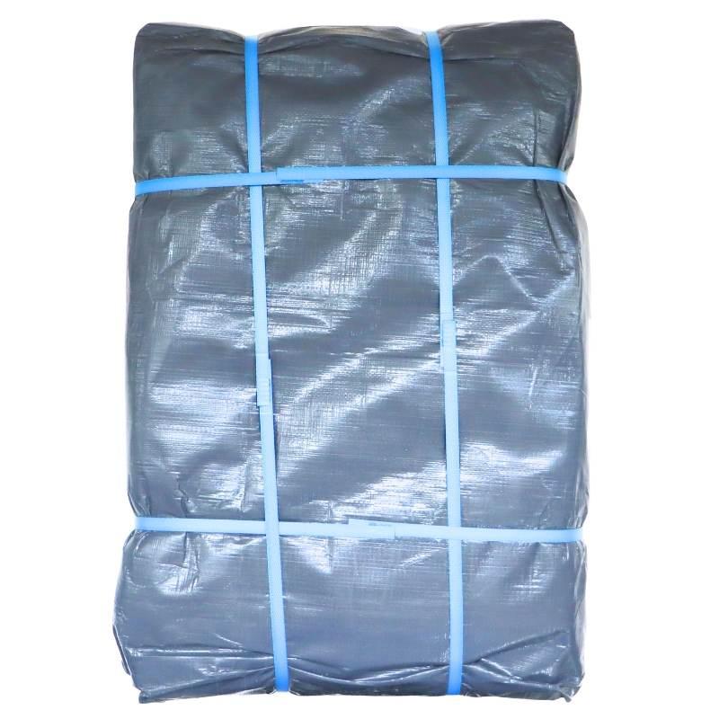 Plandeka 6x10m Szara Gramatura 200g/M2 Mega Gruba Motorra - zdjęcie 2