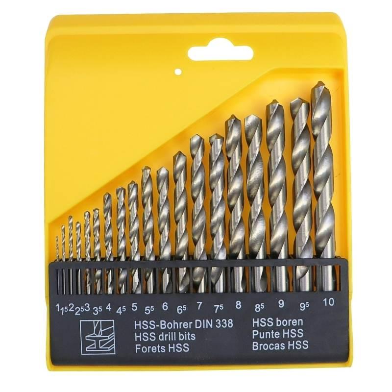 Komplet Wierteł Do Metalu Hss 19cz 1-10mm