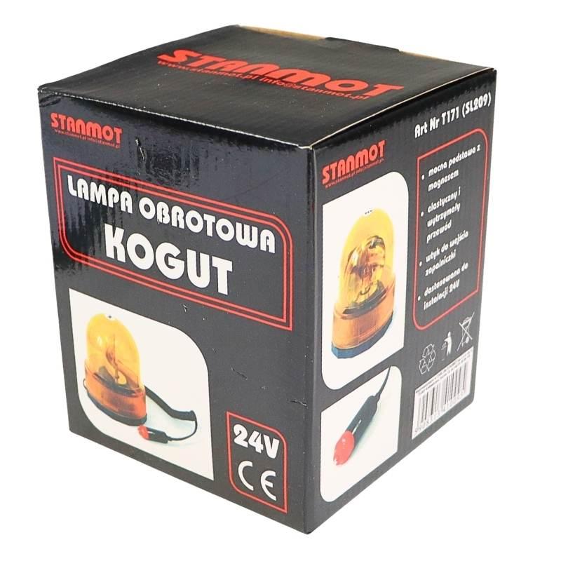 Lampa Ostrzegawcza Pilot Kogut Żarówka 24v Pomarańczowa - zdjęcie 4