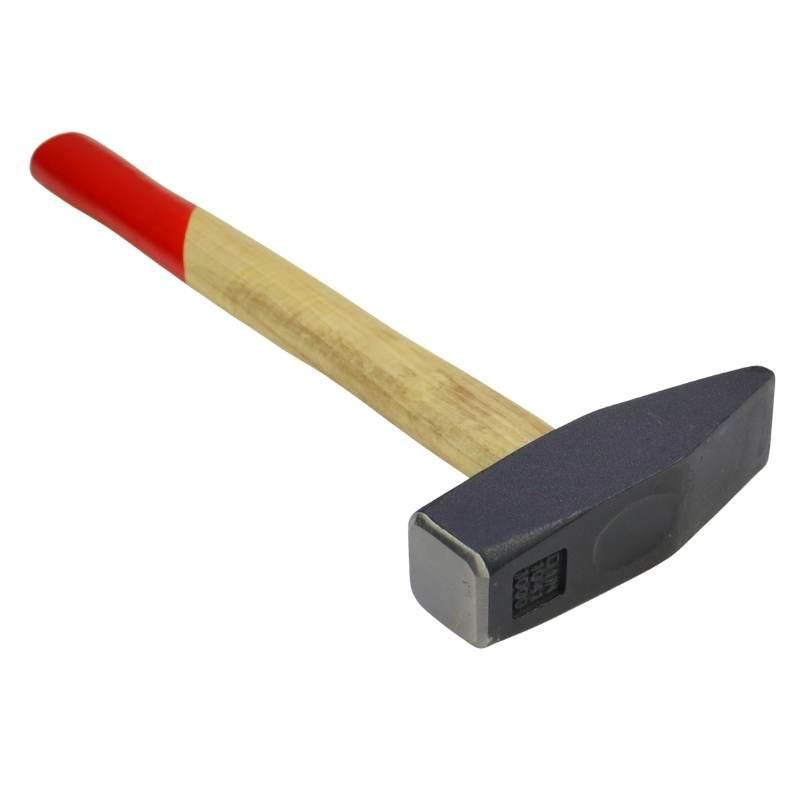 Młotek Ślusarski 1kg Rękojeść Drewniana | MS1KG - zdjęcie 3