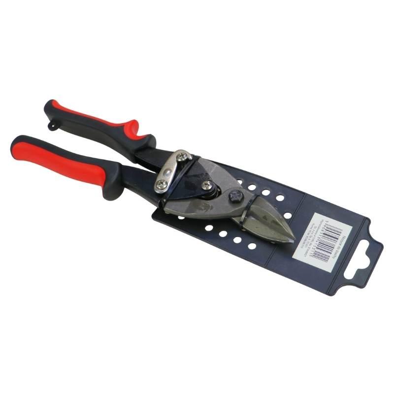 Nożyce Do Cięcia Blachy 260mm Lewe Czerwone - zdjęcie 3