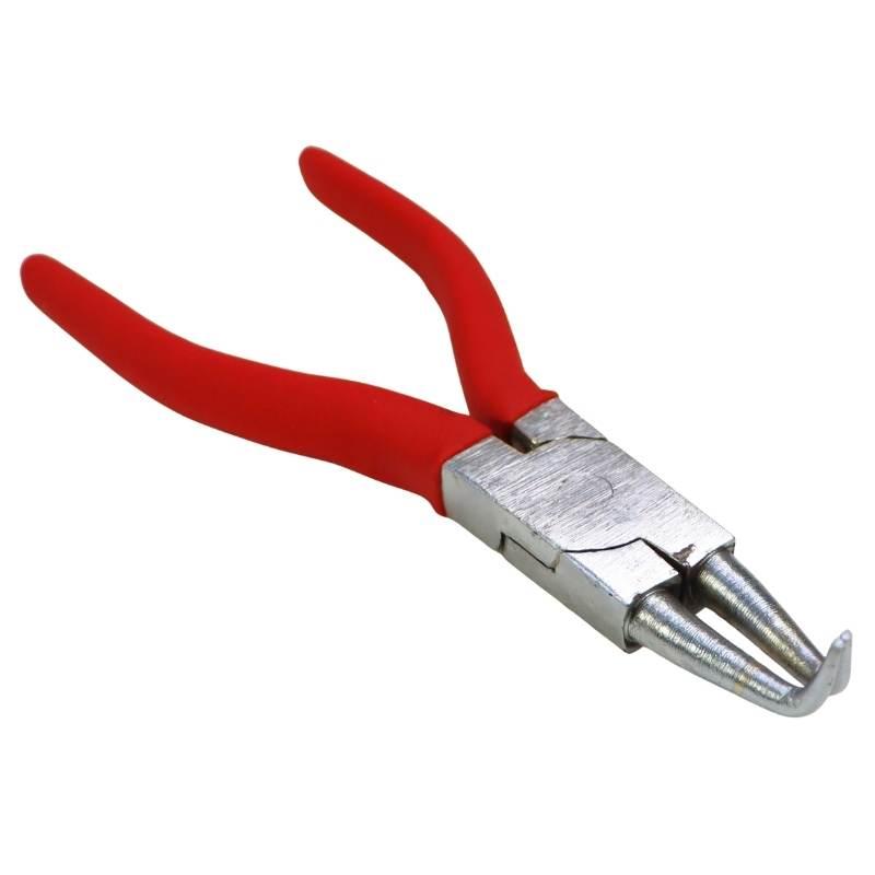 Szczypce Segera 170mm Wewnętrzne Wygięte Cr-V - zdjęcie 2