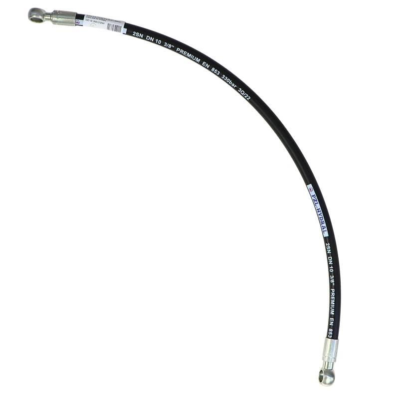 Przewód Hydrauliczny 330 Bar Oczko D18 Oczko D18 Dn10 L-800mm Dn10-2sn