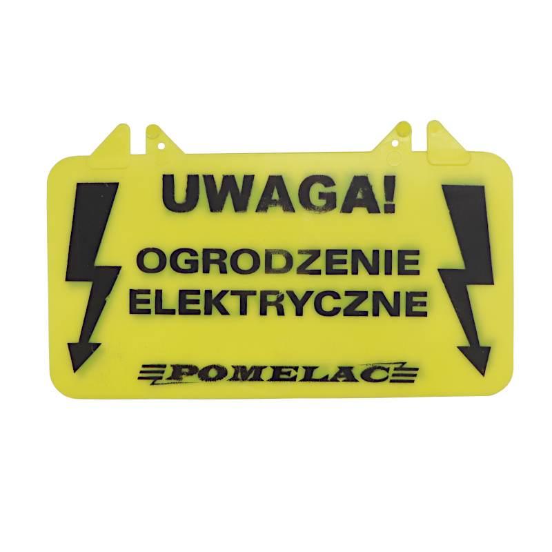 Tabliczka Ostrzegawcza Ogrodzenia Elektrycznego