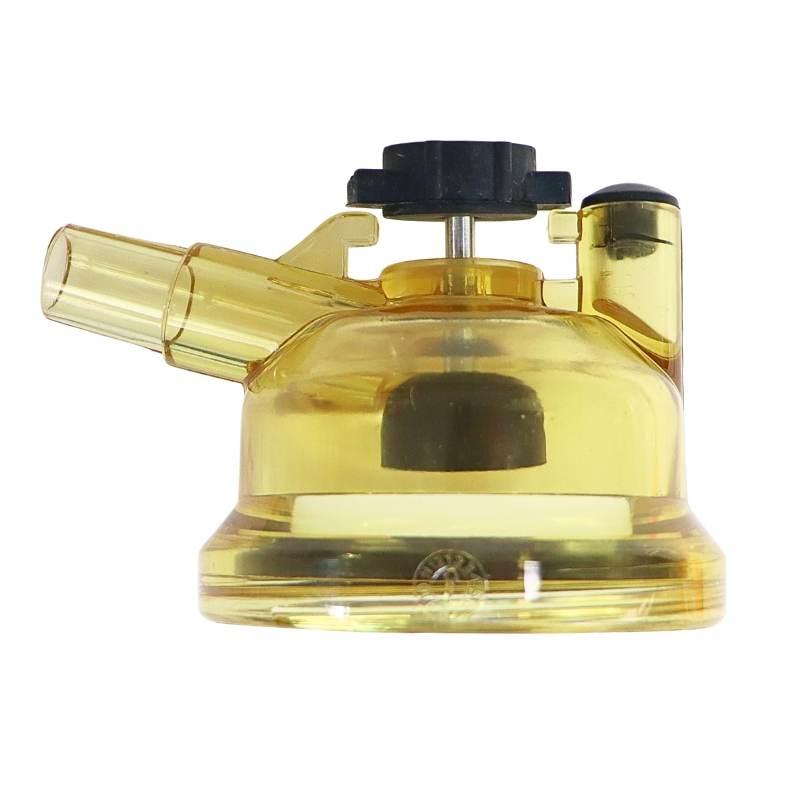 Korpus Dolny Przeźroczysty Kolektora 150ml Wylot 14mm Kompletny Dojarka