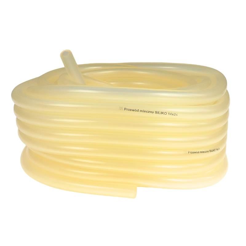 Przewód Mleczny Pcv 14x24 Mm 25 M Silikon Dojarka Zagroda