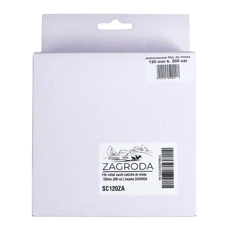 Filtr Wkład Sączki Cedzidła Do Mleka 120mm 200 Szt Dojarka Zagroda - zdjęcie 3