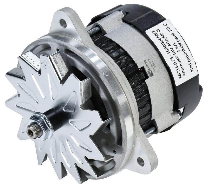 Alternator 14V 40A pasuje do ciągników Massey Ferguson 235/255 oraz Ursus