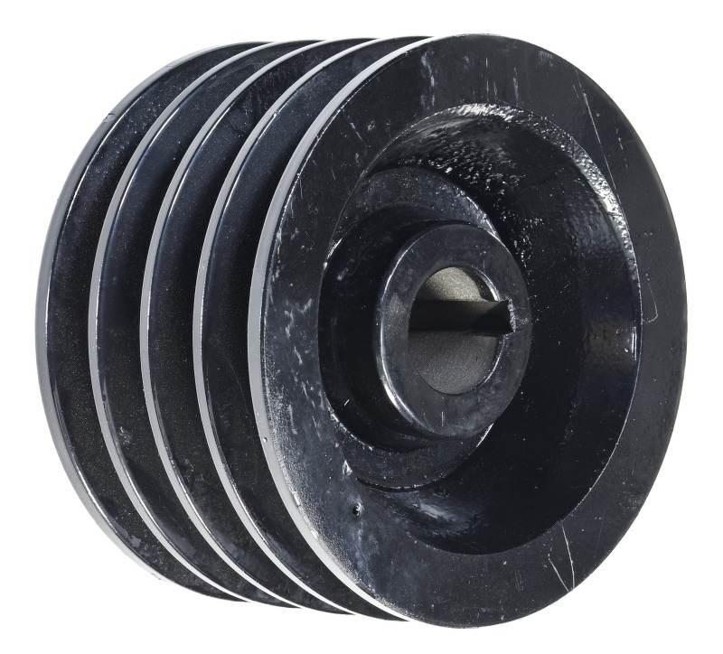 Koło pasowe małe na 4 paski średnica koła fi-140mm otwór fi-30mm