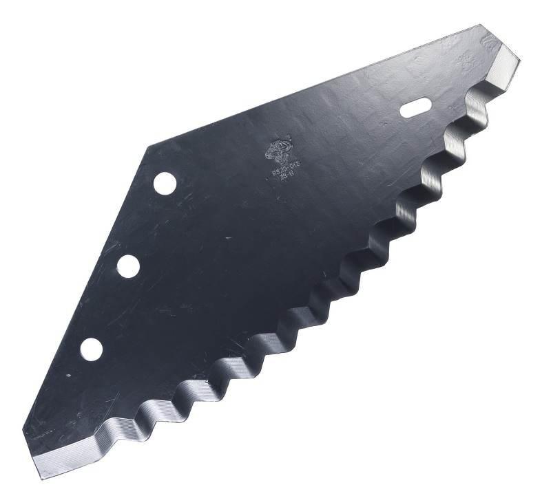 Nóż do paszowozu 525x250x6 stal borowa pasuje do paszowozów Peecon