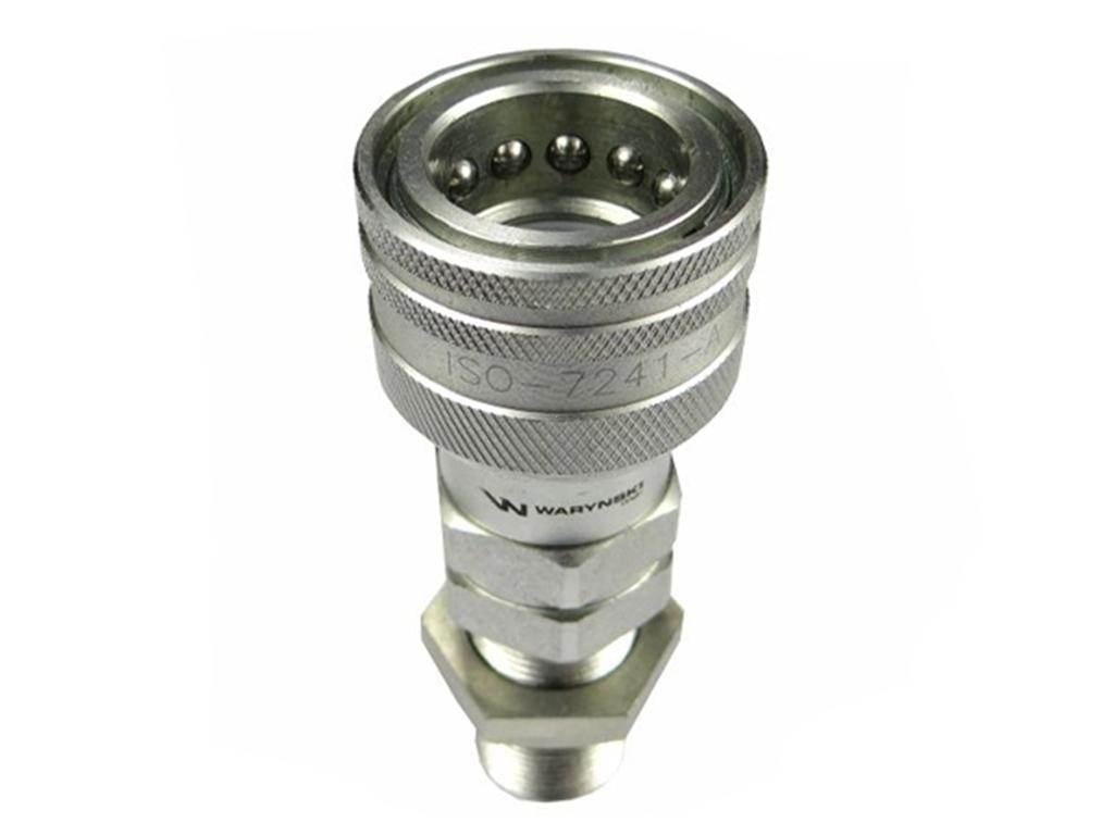 Szybkozłącze hydrauliczne gniazdo long M22x1.5 gwint zewnętrzny EURO (91008 - zdjęcie 3
