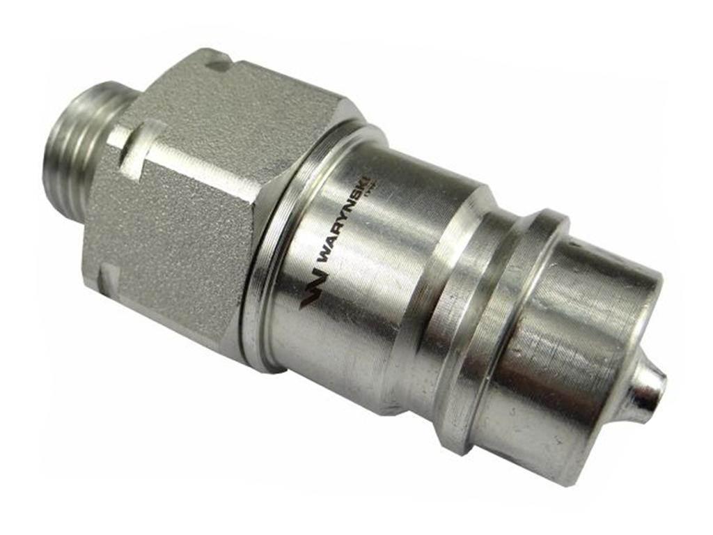 Szybkozłącze hydrauliczne wtyczka M16x1.5 gwint zewnętrzny EURO (9100816W)