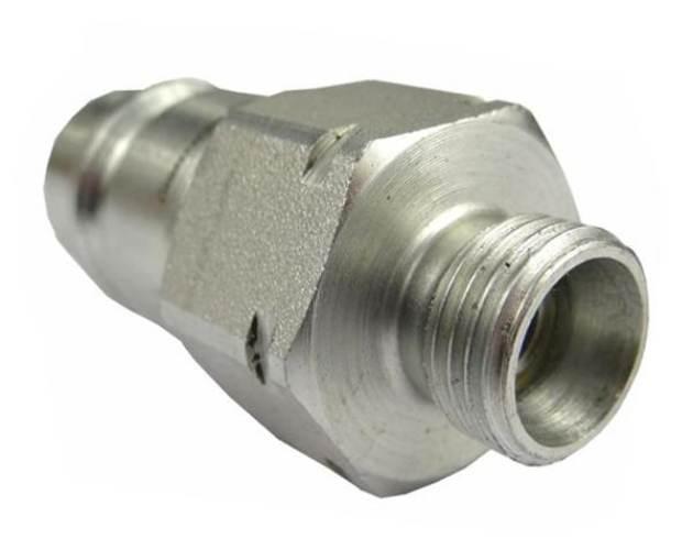 Szybkozłącze hydrauliczne wtyczka M16x1.5 gwint zewnętrzny EURO (9100816W) - zdjęcie 3