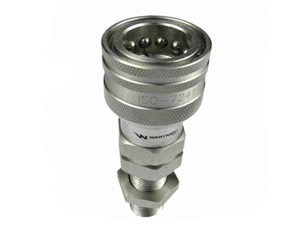 Szybkozłącze hydrauliczne gniazdo long M18x1.5 gwint zewnętrzny EURO (91008 - zdjęcie 3