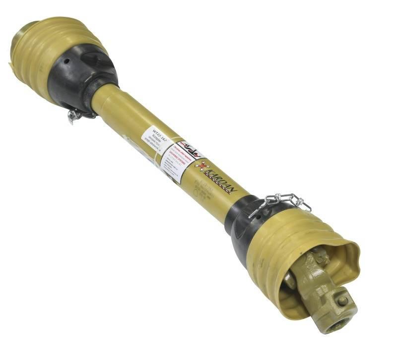 Wał przegubowo teleskopowy trójkątny 270Nm 610-900mm krzyżak 24x61
