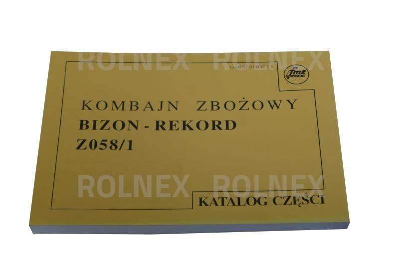 Katalog części bizon rekord z058_3