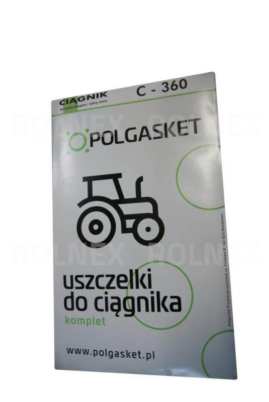 Komplet uszczelek skrzyni biegów c360 polgasket kpl.skrzyni - zdjęcie 2