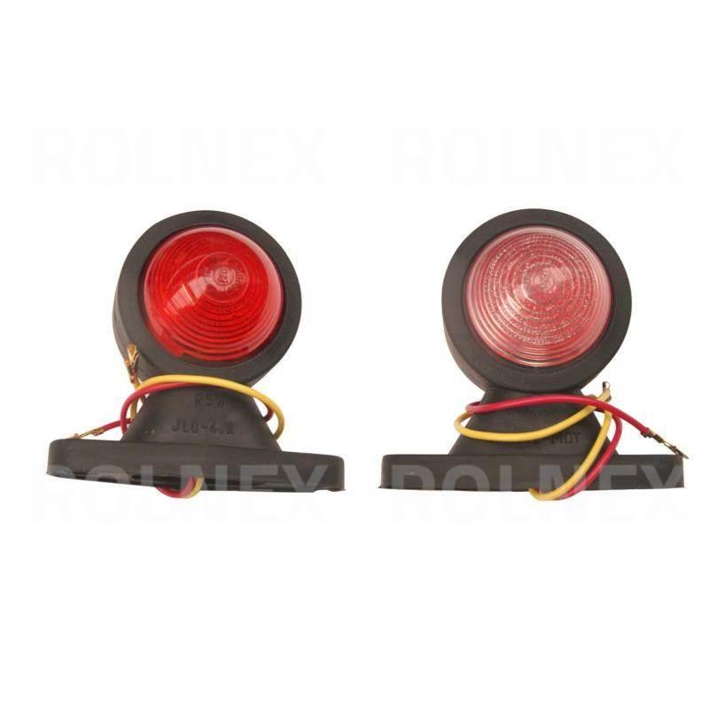 Lampa obrysowa boczna prosta niska jlo-4.a