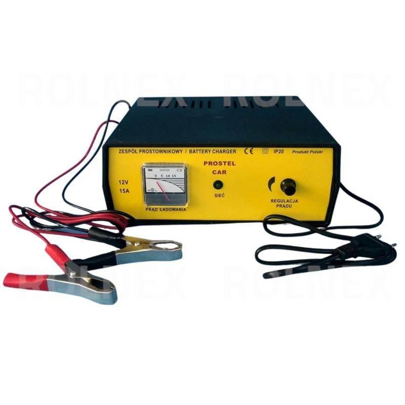 Prostownik 12v 15a prostel-car zpb12v15a