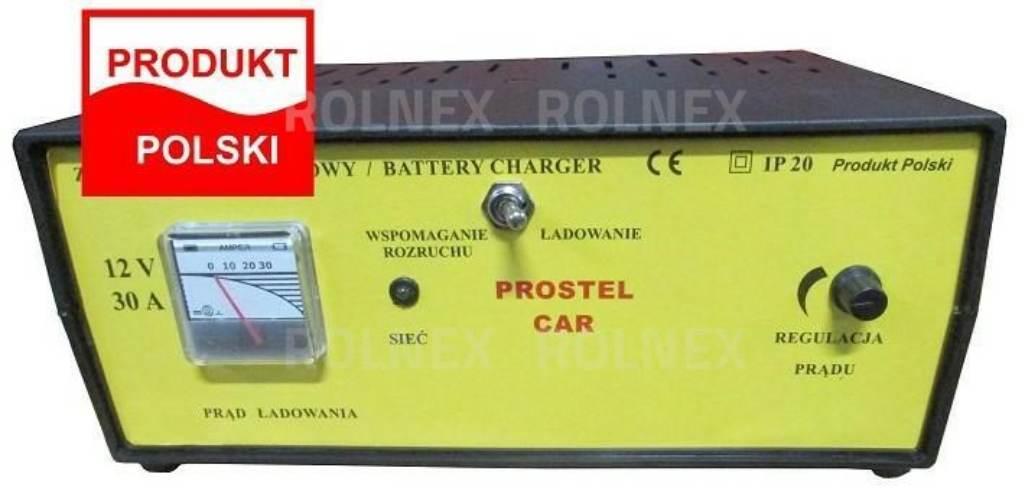 Prostownik z rozruchem 12v prostel-car zpb12v30a