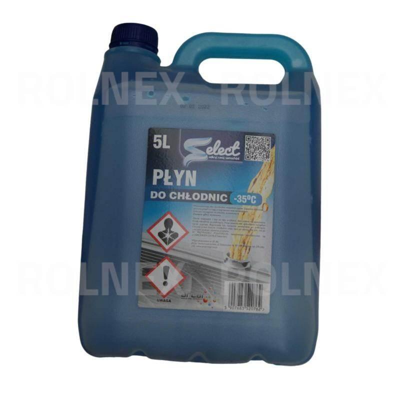 Płyn antifreeze coolant -35 5l select płyn do chłodnic niebieski select
