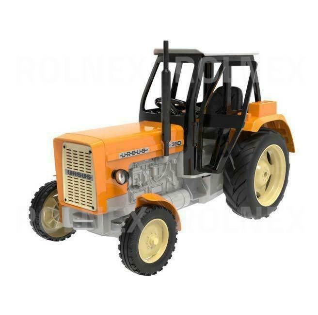Zabawka traktor ursus c360 żółty manualny do-e238