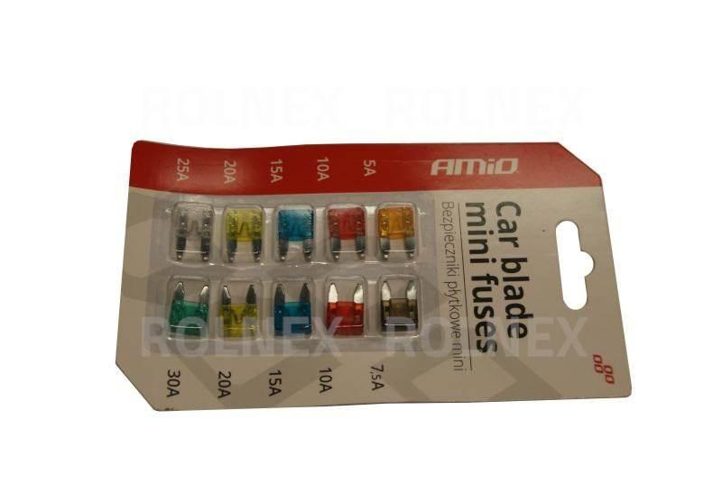 Komplet bezpieczników małych mini g02937 rcg,5_4,8