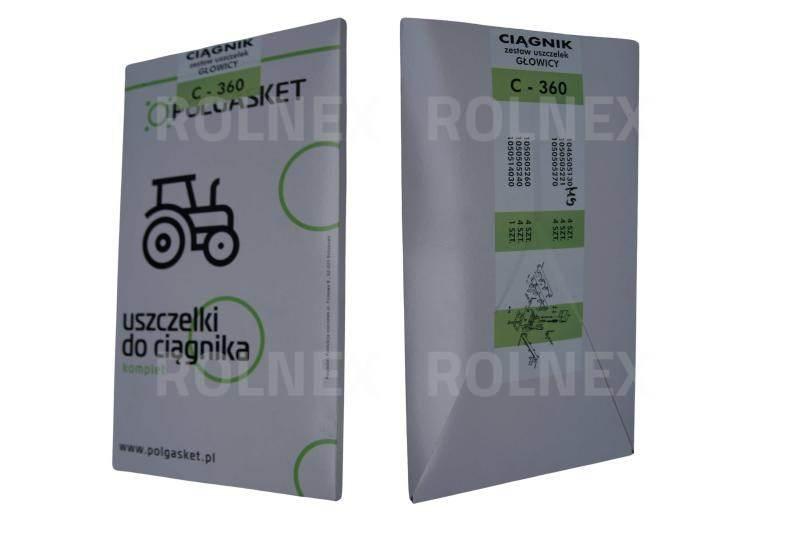Komplet uszczelek głowicy c360u.cu.silik.okuta polgasket c36028sculab