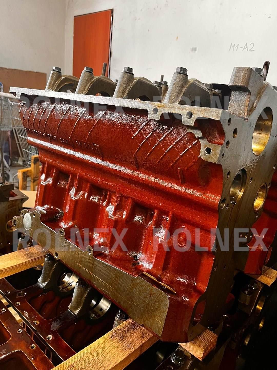 Blok silnika mtz 952-1025 oryginał 3 tulejki 2451002001-04 - zdjęcie 3