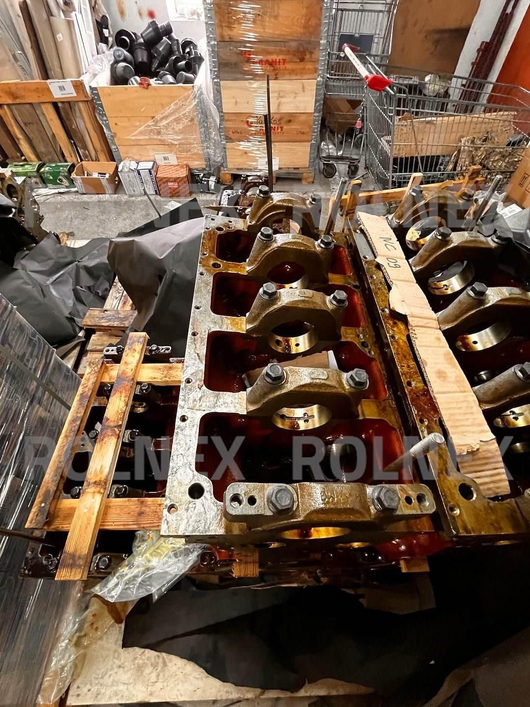 Blok silnika mtz 952-1025 oryginał 3 tulejki 2451002001-04 - zdjęcie 4