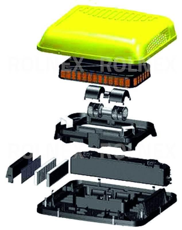 Klimatyzator postojowy 12v resfri agro wymiary panelu sterowania 34x37cm